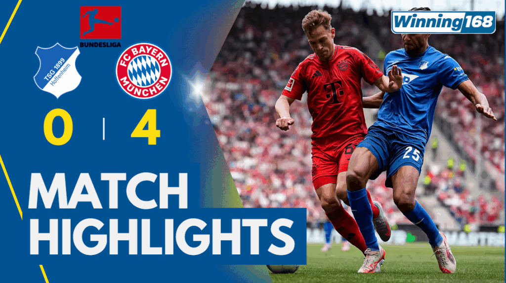 Hoffenheim 0-4 Bayern Munich