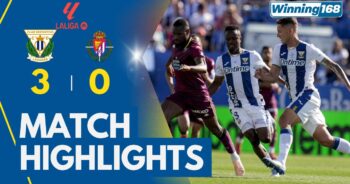 Leganes 3-0 Real Valladolid