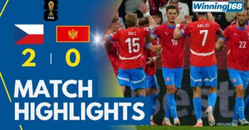 Czech Republic 2-0 Montenegro