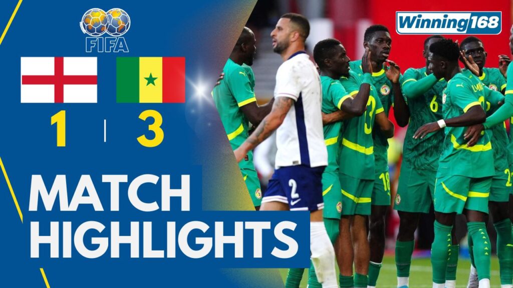 England 1-3 Senegal