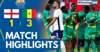 England 1-3 Senegal