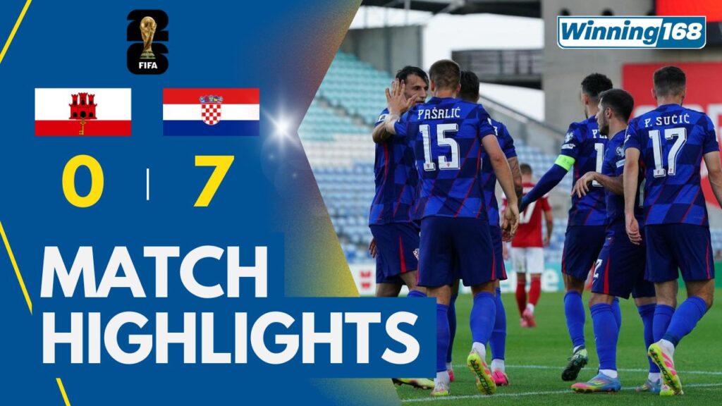 Gibraltar 0-7 Croatia