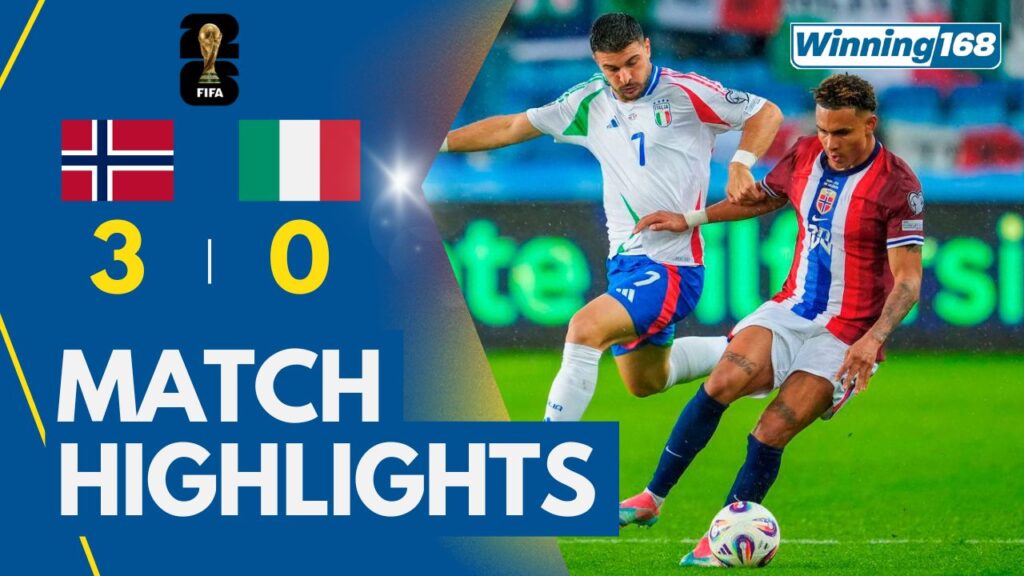 Norway 3-0 Italy