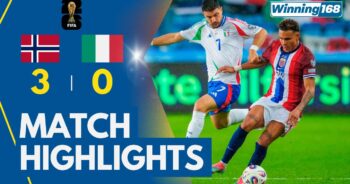 Norway 3-0 Italy