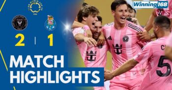 อินเตอร์ ไมอามี ซีเอฟ 2-1 เอฟซี ปอร์โต้