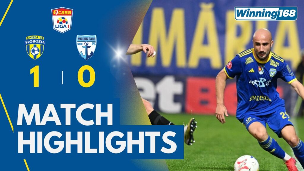 เอฟซี ยูนิเรีย 2004 โซลโบเซีย 1-0 ซีเอส โวลุนทารี