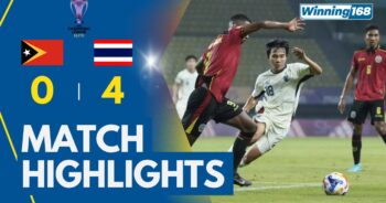 ติมอร์-เลสเต(ยู23) 0-4 ไทย (ยู 23)